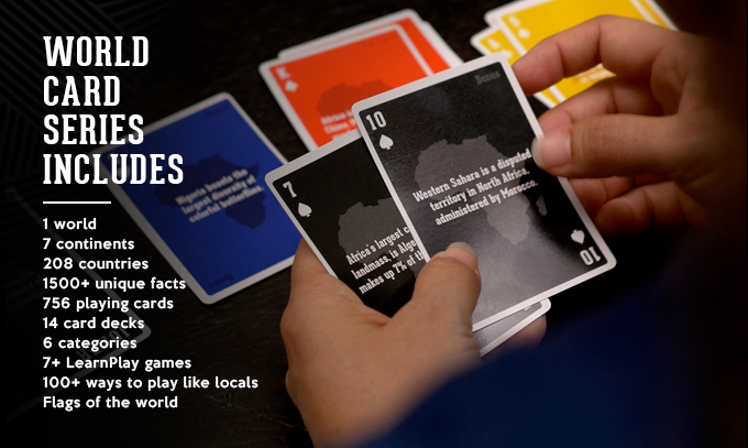 WCS on Kickstarter Gamifies World Discovery | World Card