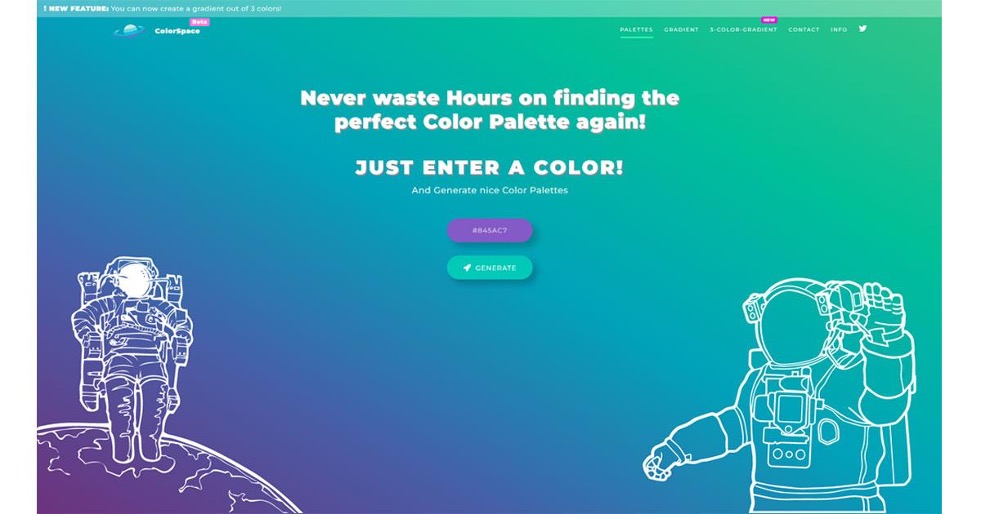 Color Palette Generator Websites ColorSpace