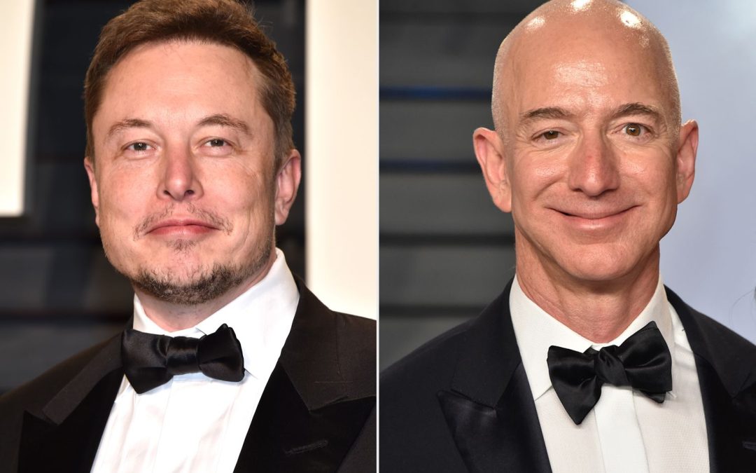SpaceX vs. Blue Origin: Elon Musk & Jeff Bezos Space Exploration