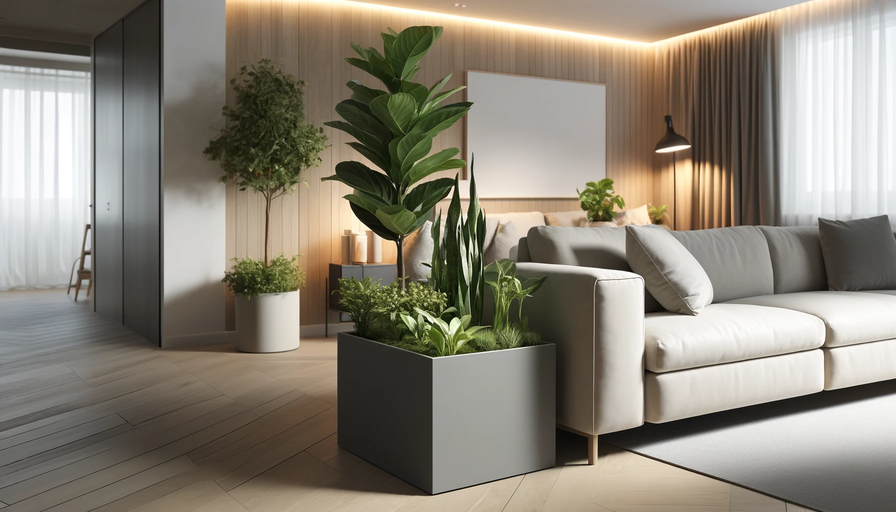 Innovative Uses of Rectangular Planters in Home Decor